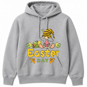 Easter Day Gnome Eggs Butterfly Hoodie