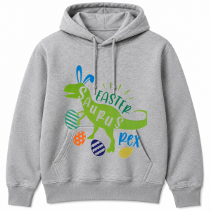 Eastersaurus Rex Dinosaur Hoodie