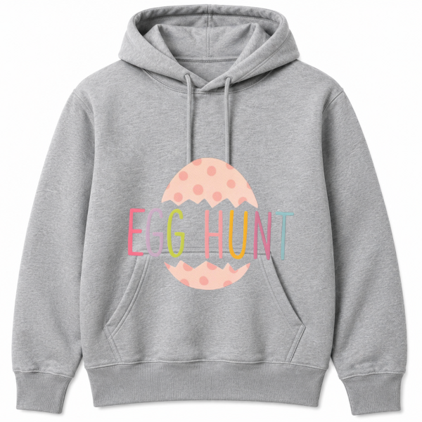 Egg Hunt Cracked Egg Hoodie