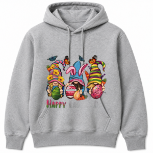 Happy Easter Gnomes Painting Eggs Hoodie
