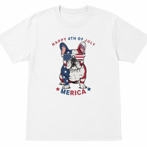 Happy 4th of July French Bulldog Shirt