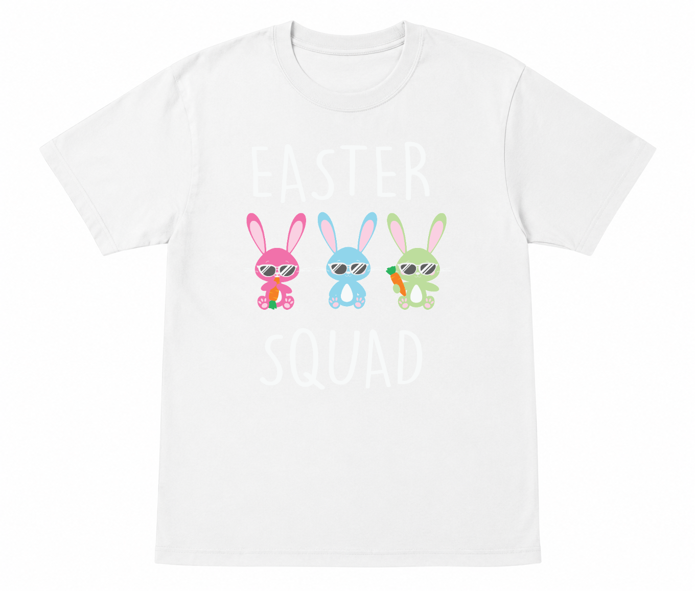 Easter Squad Cool Bunnies Sunglasses Shirt