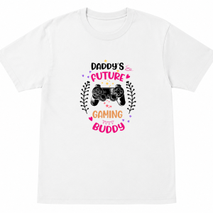 Daddy's Future Gaming Buddy Baby Shirt