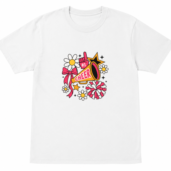 Number 1 Cheer Mom Shirt