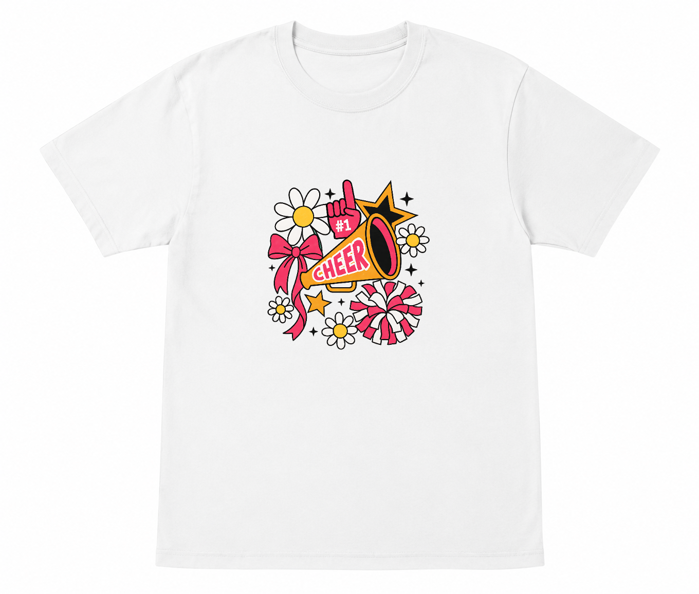 Number 1 Cheer Mom Shirt