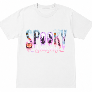Spooky Season Lettering Halloween Shirt