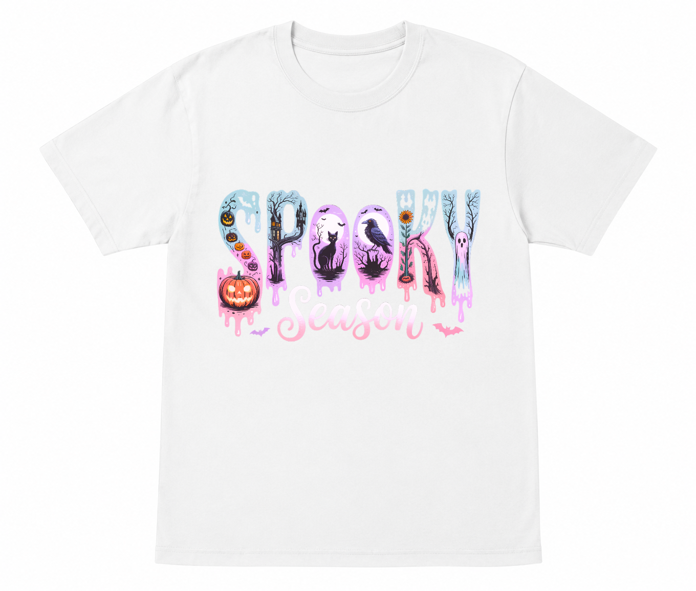 Spooky Season Lettering Halloween Shirt